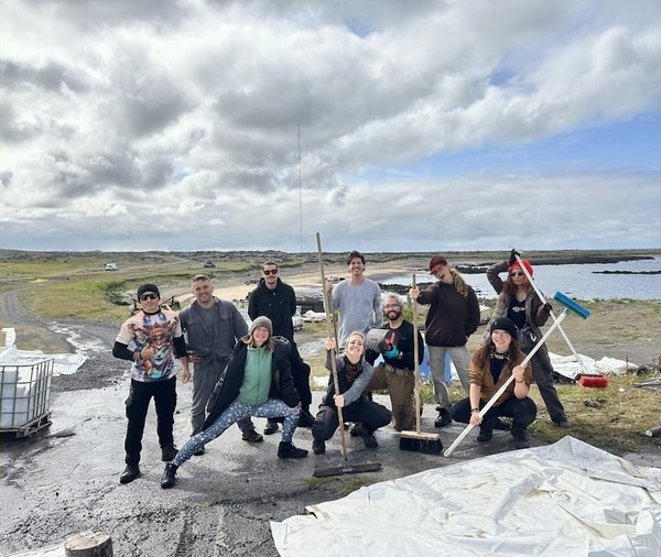 IMXP production crew on site